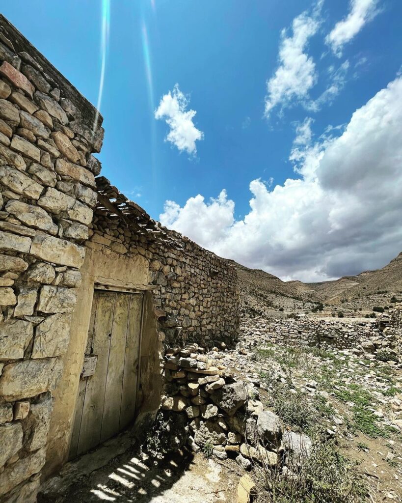 Panoramic view of the majestic High Atlas Mountains, Morocco.