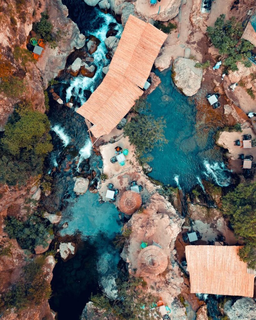 Natural beauty in Akchour morocco, 1-day trip to Akchour from Tangier.