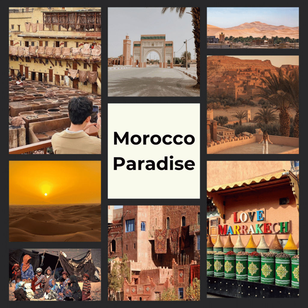 Morocco itinerary 6 days from Fes