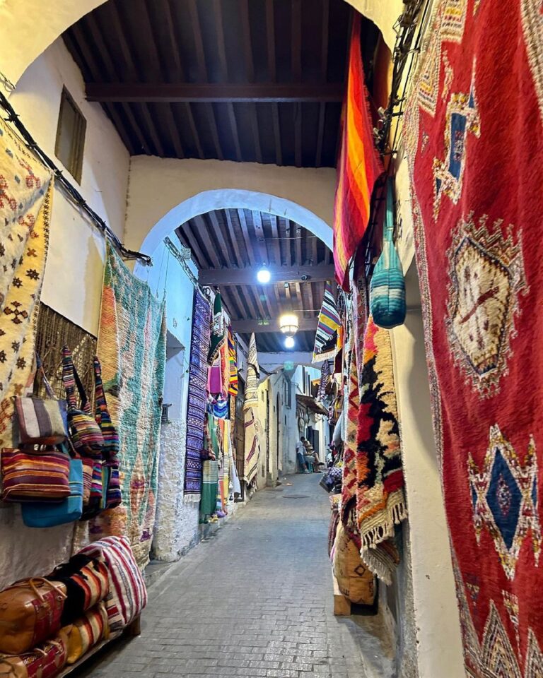 The main square of Tangier, where you can soak up the vibrant atmosphere of the city, with its street musicians, vendors, and locals going about their daily business.